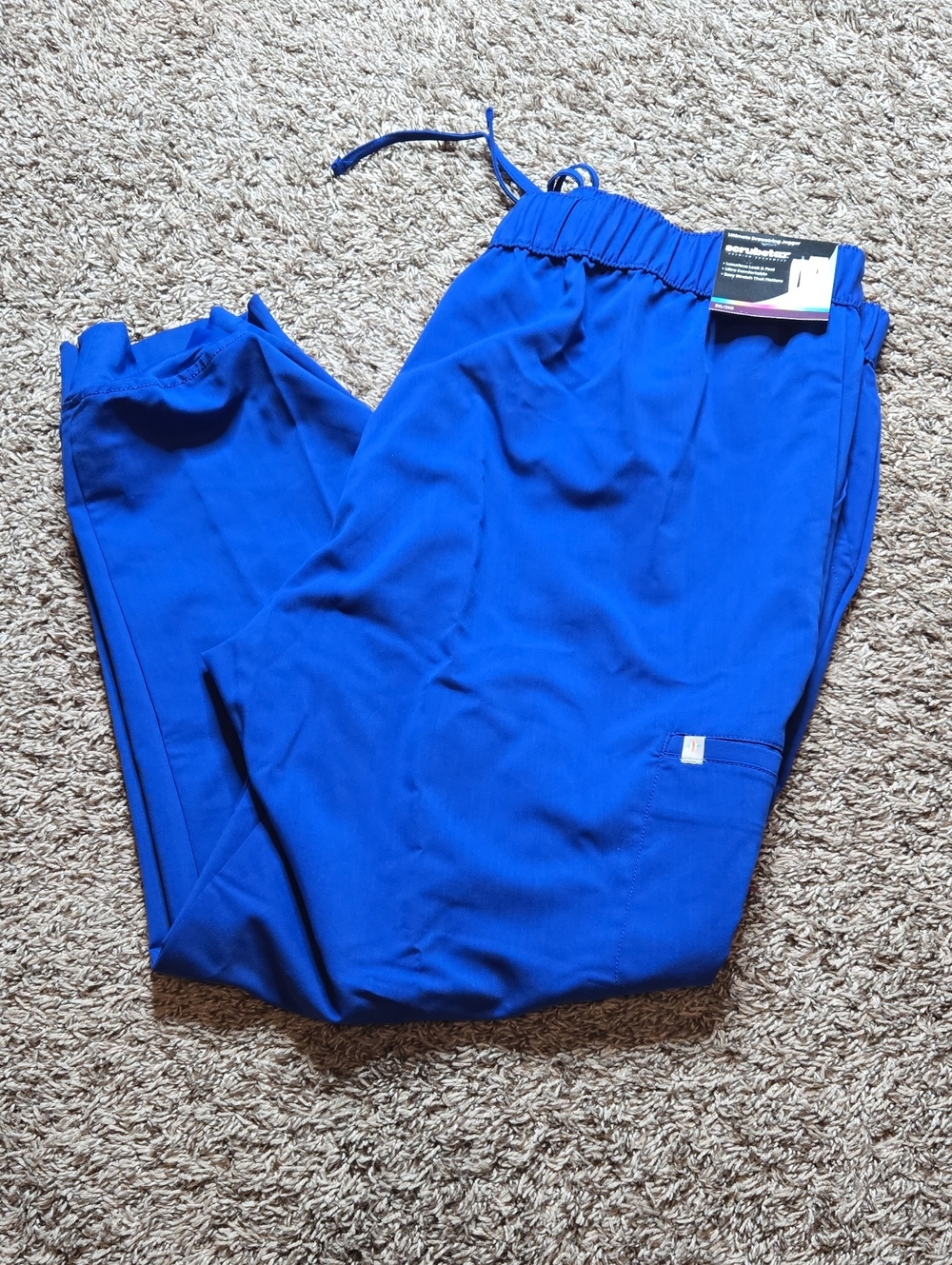 Scrubstar Ultimate Drawstring 2XL Scrubs Scrub Blue Jogger Pants